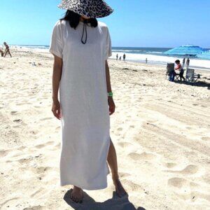 Le Bon Shoppe Jeanne Dress | White Cotton sz Small